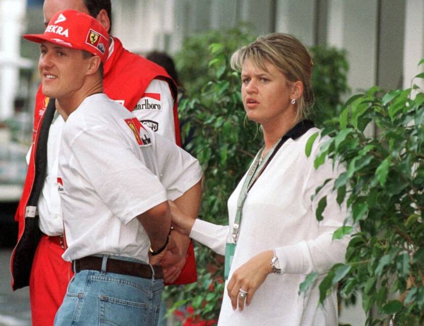 Михаель та Корінна Шумахер / Getty Images