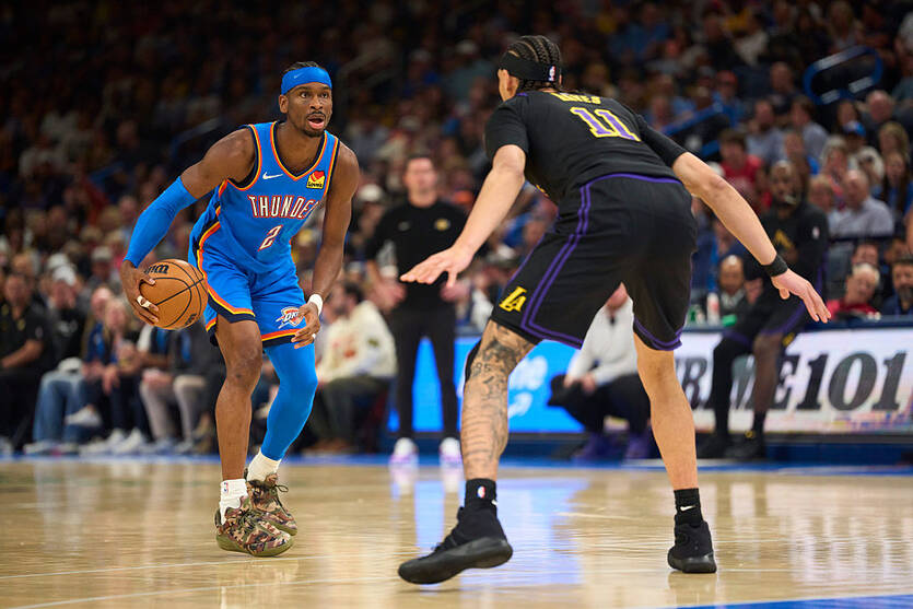 Лейкерс - Оклахома / Getty Images
