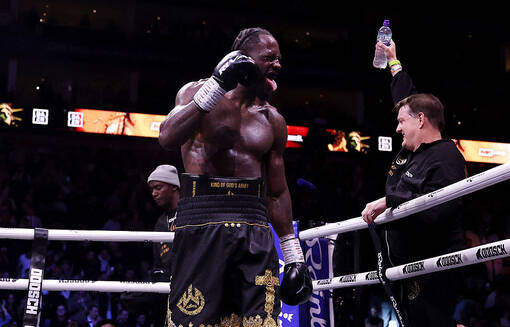 Уайлдер столкнулся с Джошуа после победы над Чисорой и вызвал на бой