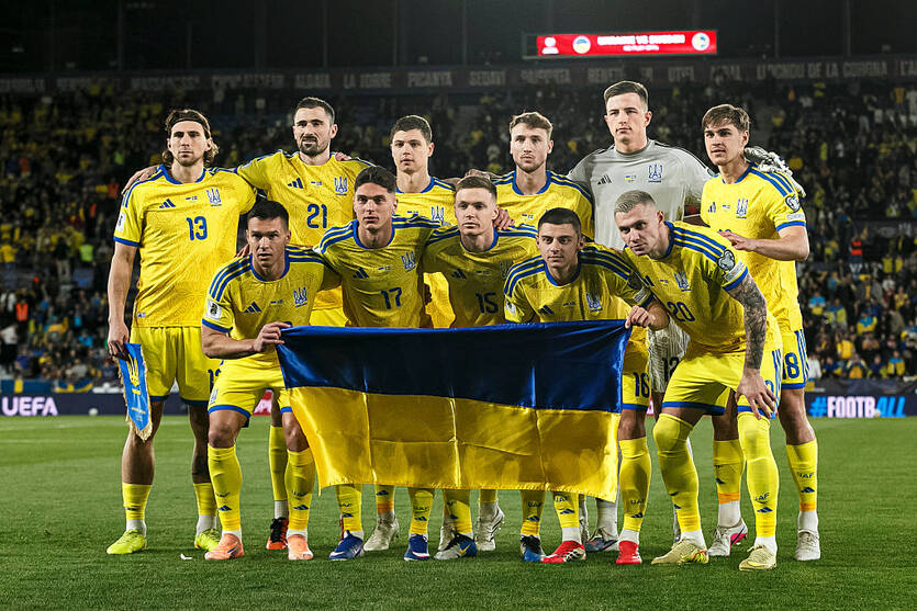 Игроки сборной Украины / Getty Images