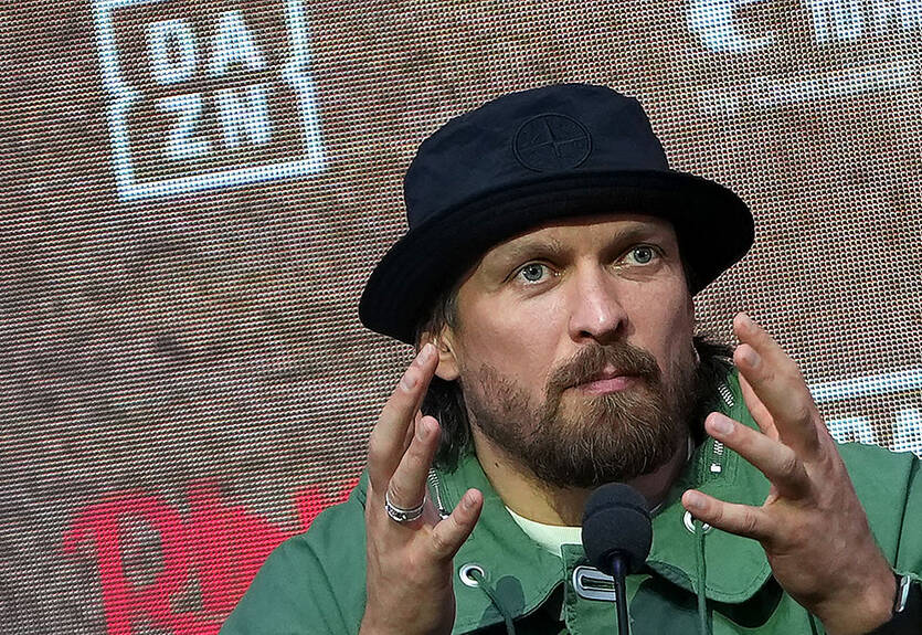 "Він божевільний": Усик висловився про трилогію з Ф'юрі