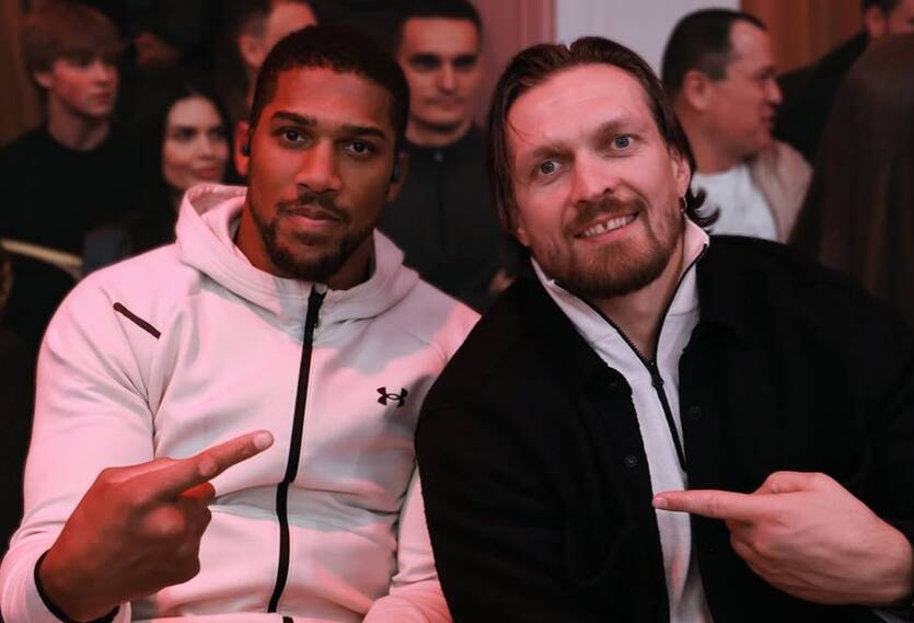 Энтони Джошуа и Александр Усик / instagram.com/usykaa