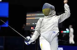 Комащук стала призеркой этапа Кубка мира по фехтованию в Афинах