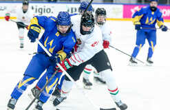 Юношеская сборная Украины по хоккею уступила Венгрии