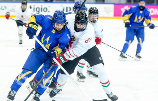 Юношеская сборная Украины по хоккею уступила Венгрии