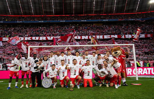 Бавария в 35-й раз стала чемпионом Германии