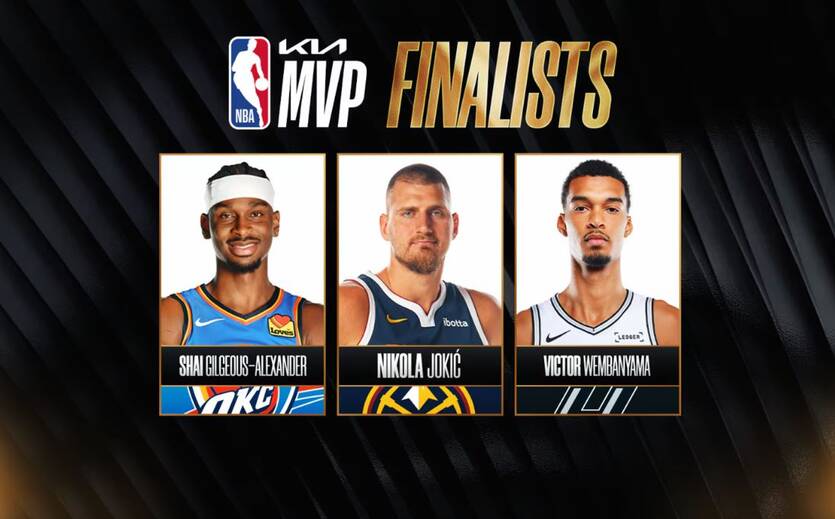 Тройка претендентов на звание MVP НБА / nba.com