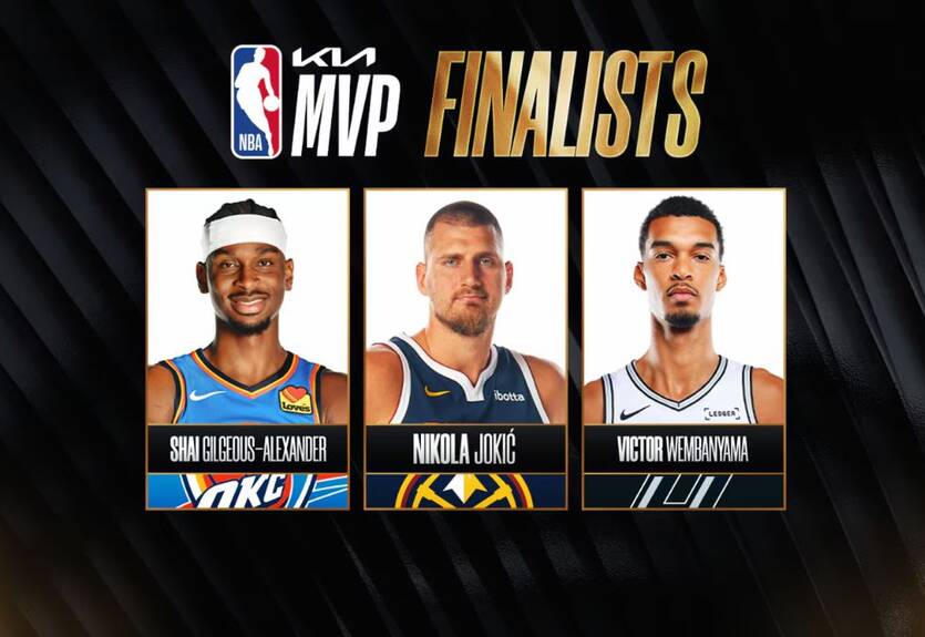 НБА оголосила трійку кандидатів на звання MVP