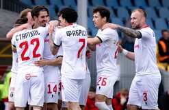 Верес нанес в гостях разгромное поражение Александрии