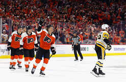 Плей-офф НХЛ: Эдмонтон уступил Анахайму, Филадельфия забила 5 голов Питтсбургу