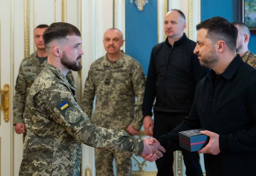 Награда за характер: участник Olympic Dreams Денис Тупицкий отмечен Президентом Украины