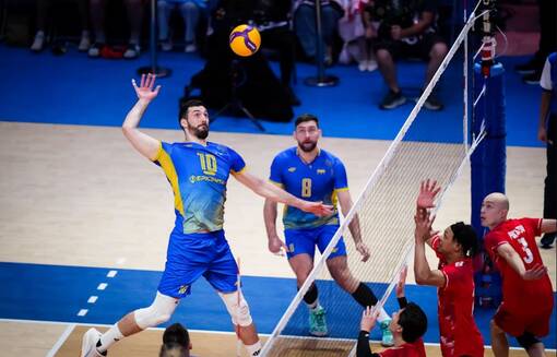 Сборная Украины с поражения стартовала в волейбольной Лиге наций