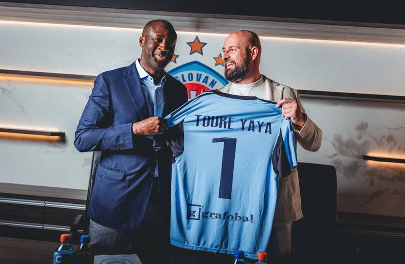 Яя Туре очолив Слован / ŠK Slovan Bratislava