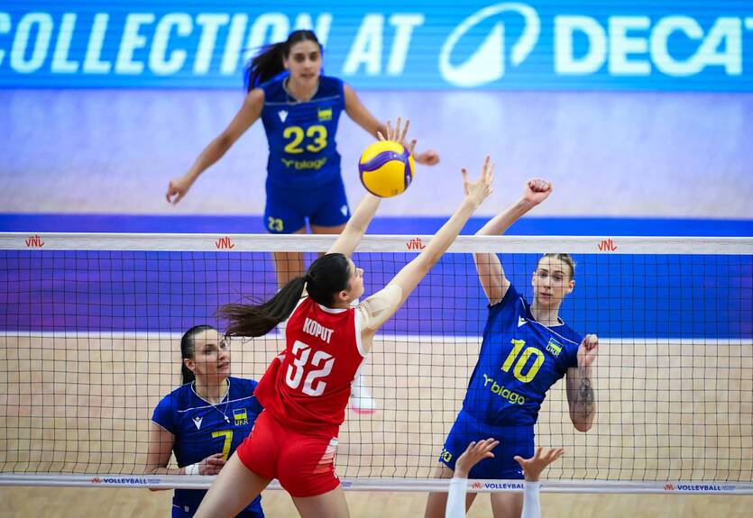 Україна поступилася Польщі у жіночій волейбольній Лізі націй