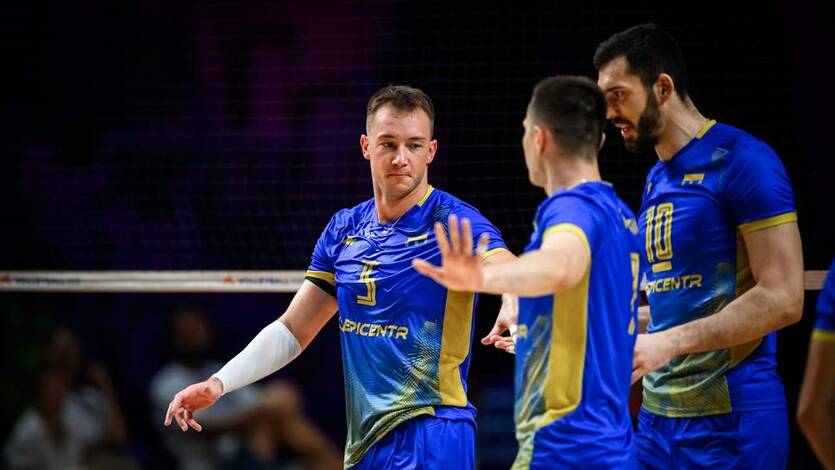 Сборная Украины по волейболу / volleyballworld.com