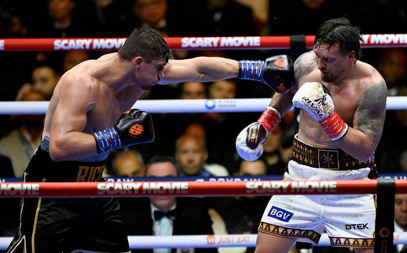 Ріко Верховен та Олександр Усик / Getty Images