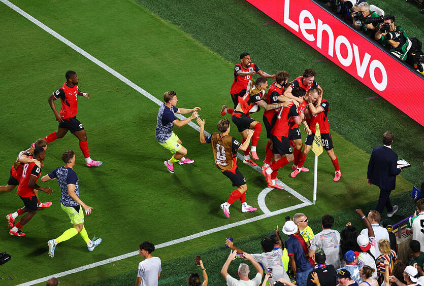 Игроки Австрии / Getty Images