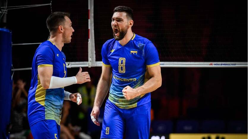 Сборная Украины по волейболу / volleyballworld.com