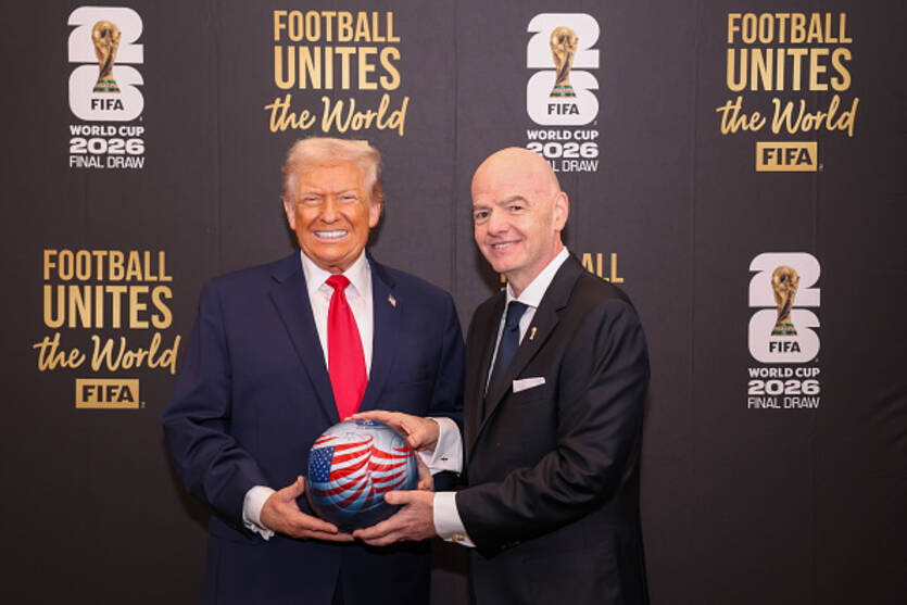 Дональд Трамп и Джанни Инфантино / Getty Images