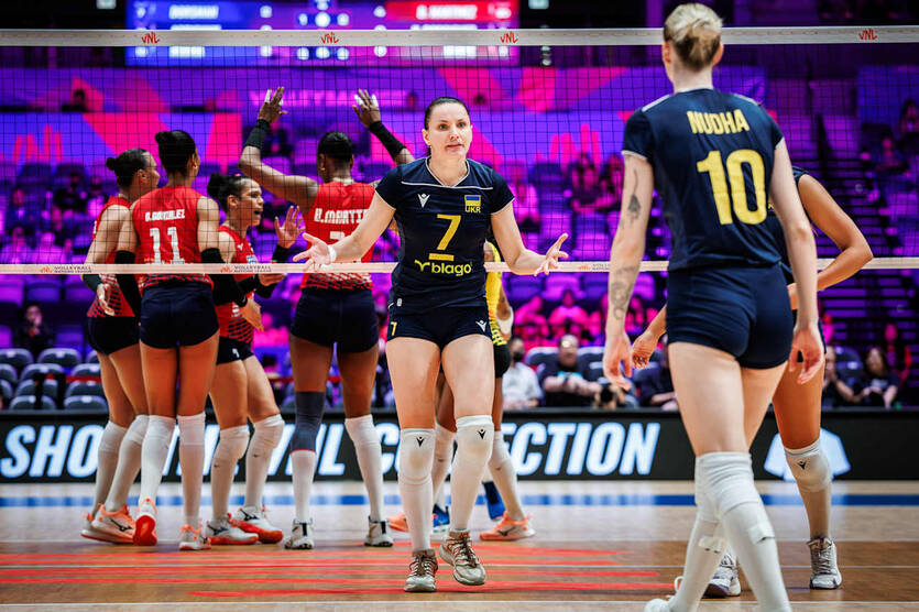 Украина проиграла Доминиканской Республике / en.volleyballworld.com