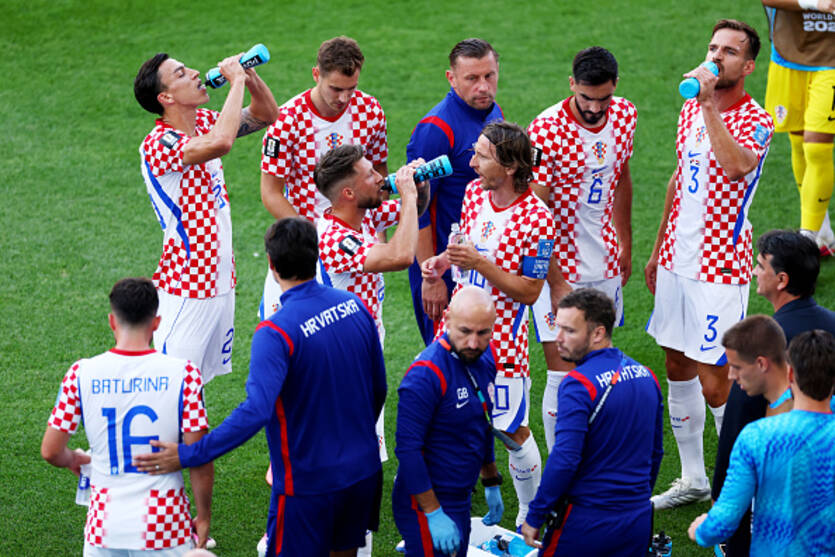Гидратация сборной Хорватии / Getty Images
