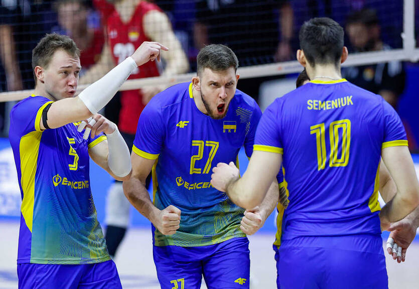 Україна вперше обіграла Німеччину та зберегла шанси на плей-оф Ліги націй з волейболу Україна вперше обіграла Німеччину та зберегла шанси на плей-оф Ліги націй з волейболу