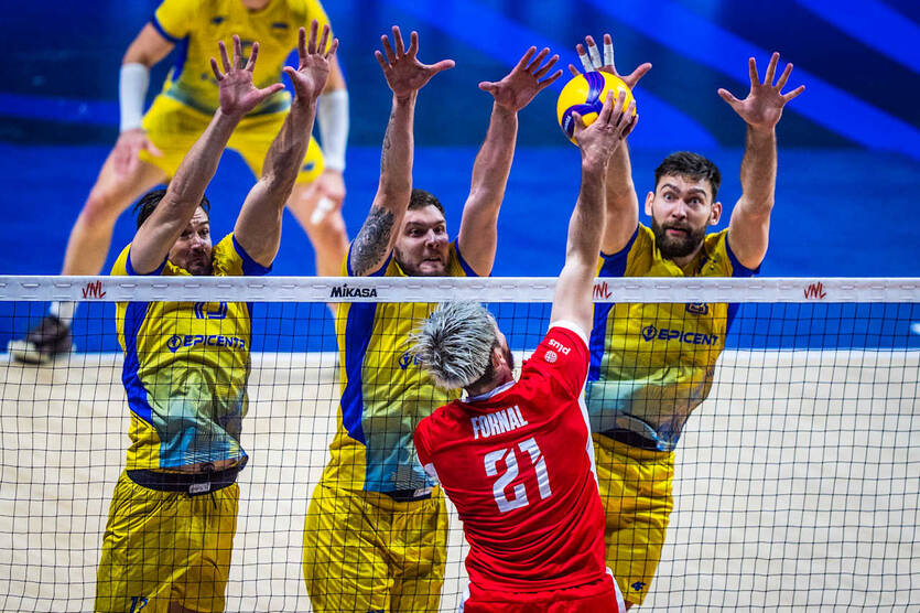 Украина проиграла Польше / en.volleyballworld.com
