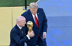 Инфантино намерен просить поддержки у Трампа