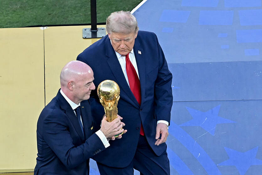 Джанни Инфантино и Дональд Трамп / Getty Images