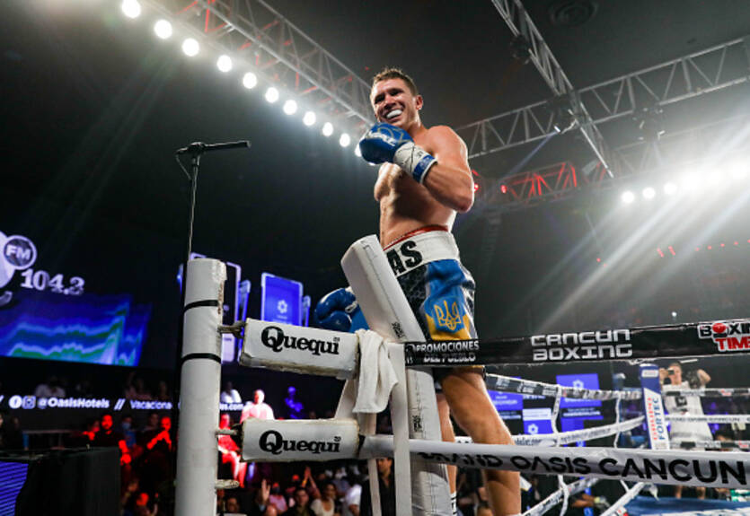 Шелестюк вернулся после годичной паузы и забрал титул WBO