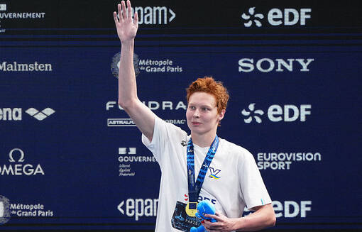 Шеремет стал чемпионом Европы в заплыве на 50 м