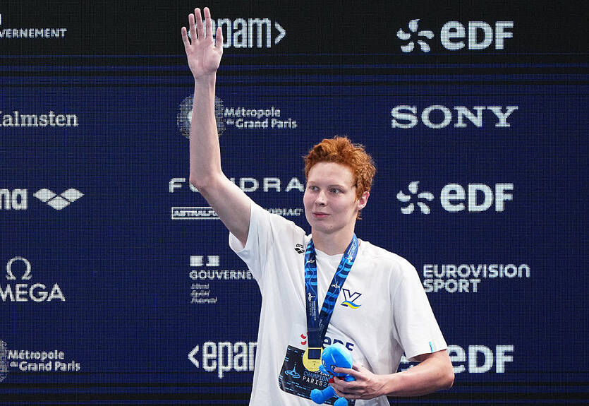 Шеремет стал чемпионом Европы в заплыве на 50 м