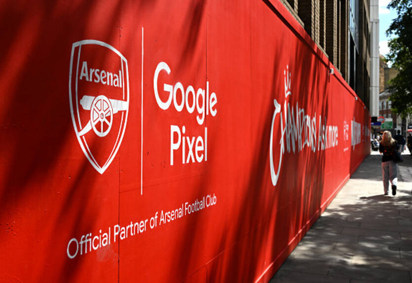Google стал партнёром Арсенала