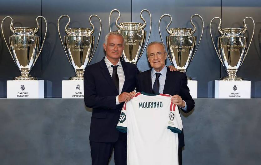 Жозе Моуринью и Флорентино Перес / Real Madrid C.F.