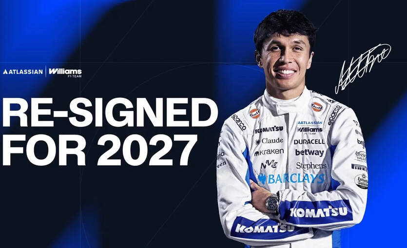 Алекс Албон / williamsf1.com