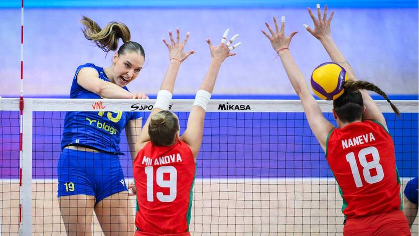 Болгария - Украина / volleyballworld