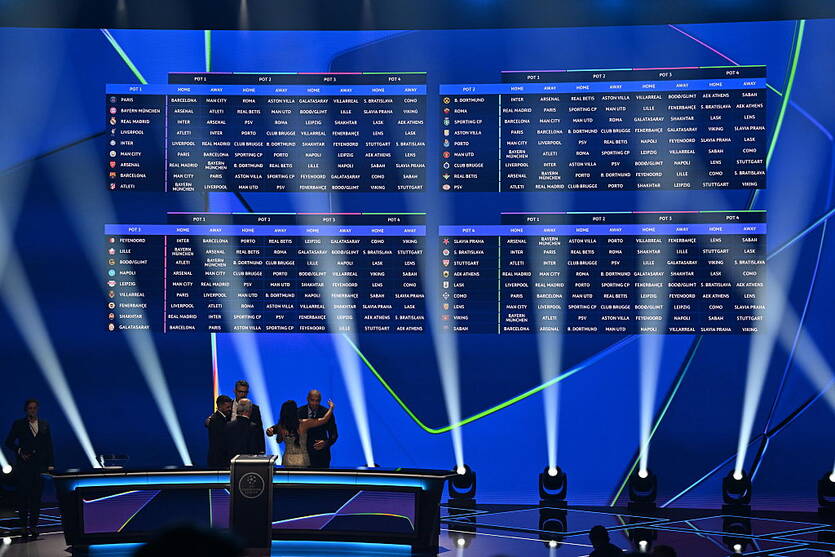 Состоялась жеребьевка Лиги чемпионов / Getty Images