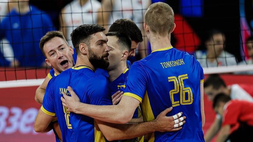 Збірна України з волейболу / cev.lu