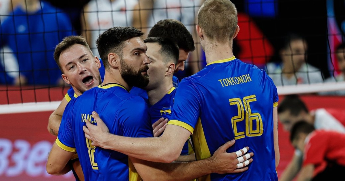 Перемога збірної України з волейболу над Португалією на Євро-2026