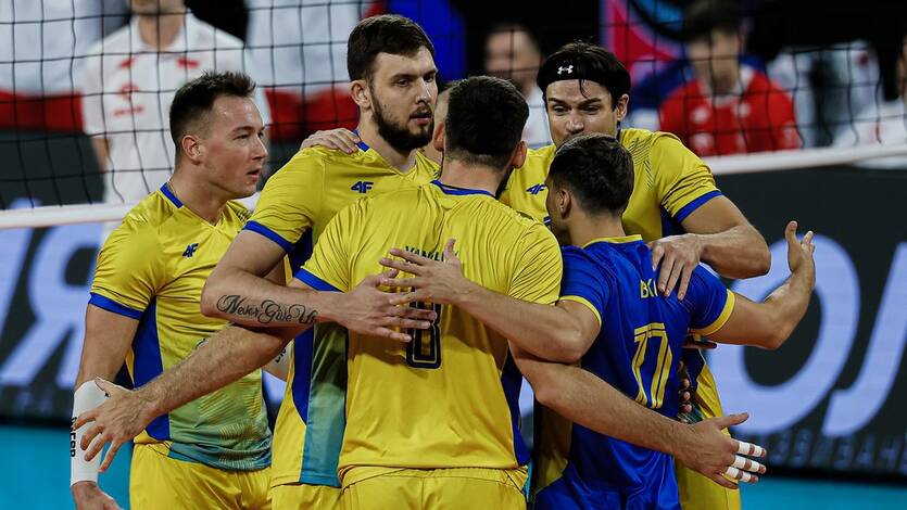 Сборная Украины по волейболу / cev.lu