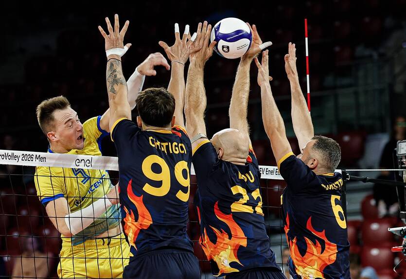 Україна завершила виступ на Євро-2026 з волейболу на стадії 1/8 фіналу Україна завершила виступ на Євро-2026 з волейболу на стадії 1/8 фіналу