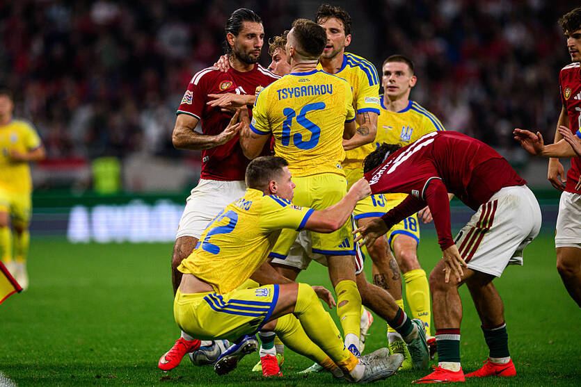 Украина - Венгрия / Getty Images