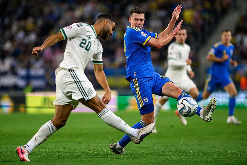 Украина - Северная Ирландия: видео голов матча Лиги наций / Getty Images