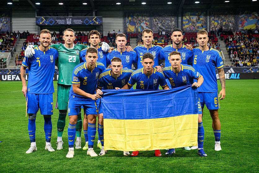 Збірна України у день гри з Північною Ірландією / Getty Images