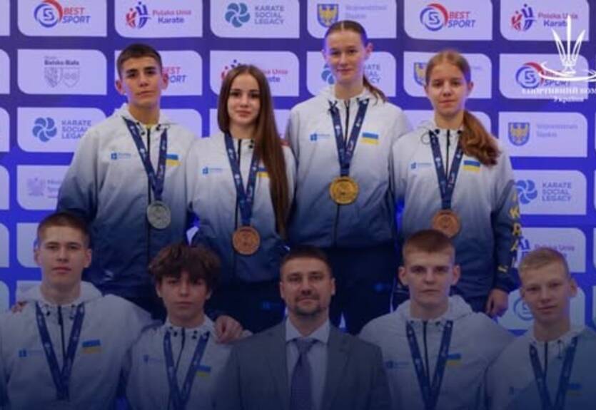 Сборная Украины завоевала восемь медалей на Чемпионате мира