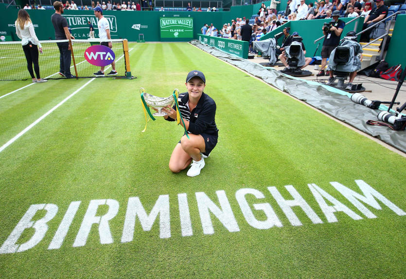 Барти выиграла турнир в Бирмингеме и станет первой ракеткой мира