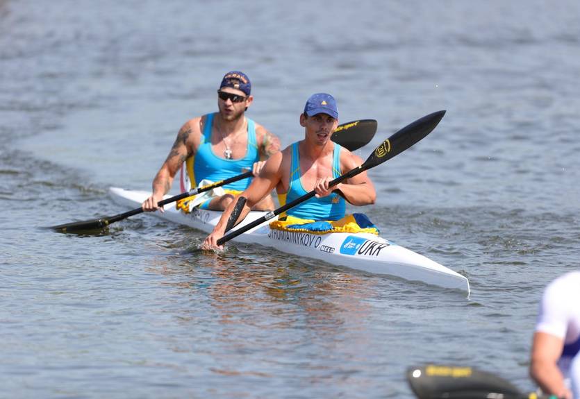 Украинские гребцы завоевали две серебряные медали Европейских игр