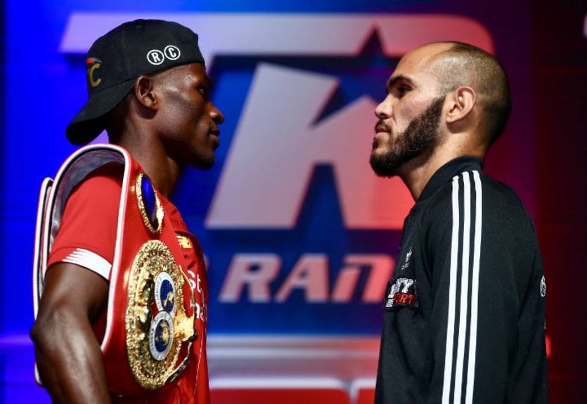 Комми - Бельтран: боксеры сошлись в битве взглядов