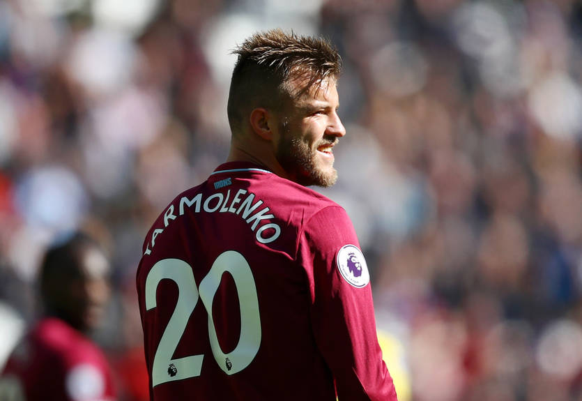 Ярмоленко прибыл в расположение Вест Хэма