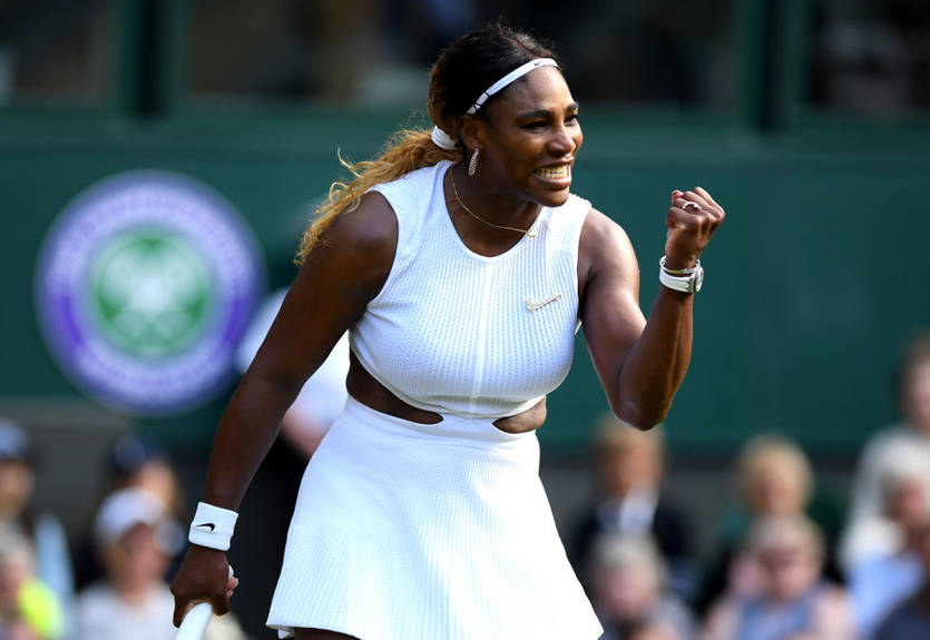 Серена Уильямс вышла во второй круг Уимблдона